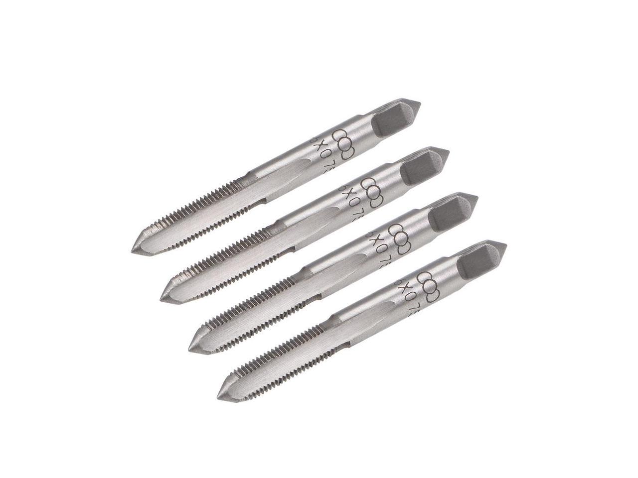 Hand Tap Alloy Steel Thread M6 To M24 Pitch 0.75 To 2mm 4&3 Flute H2 Tool 1&2 pc 