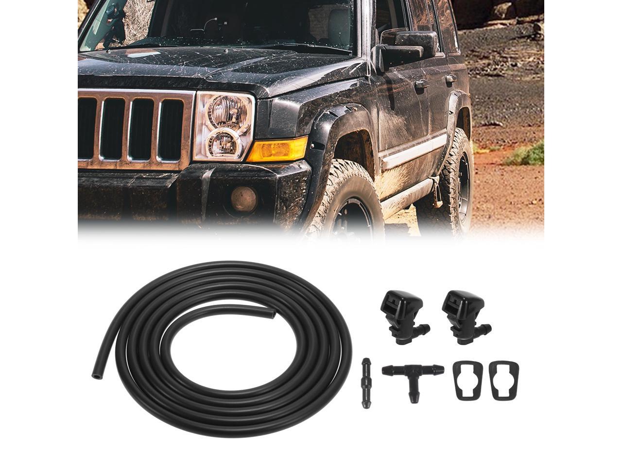 Front Windshield Washer Nozzles Kit for Jeep Commander 2.2 Meters