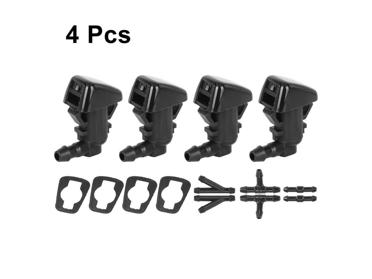 X AUTOHAUX 7pcs Font Windshield Washe Nozzles Fo Fod Edge