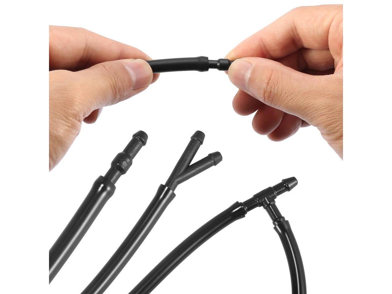 2x Windshield Washer Nozzle Jets – Front – For Dodge Nitro 2008-12 & Jeep Liberty – XUKEY