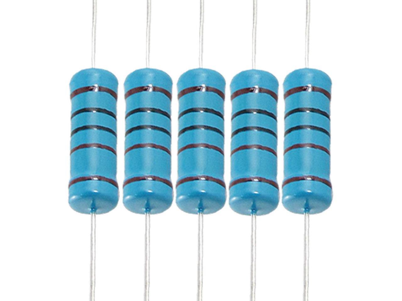 100 X 1k Ohm 3w 1 Five Color Bands Metal Film Resistors Newegg Com