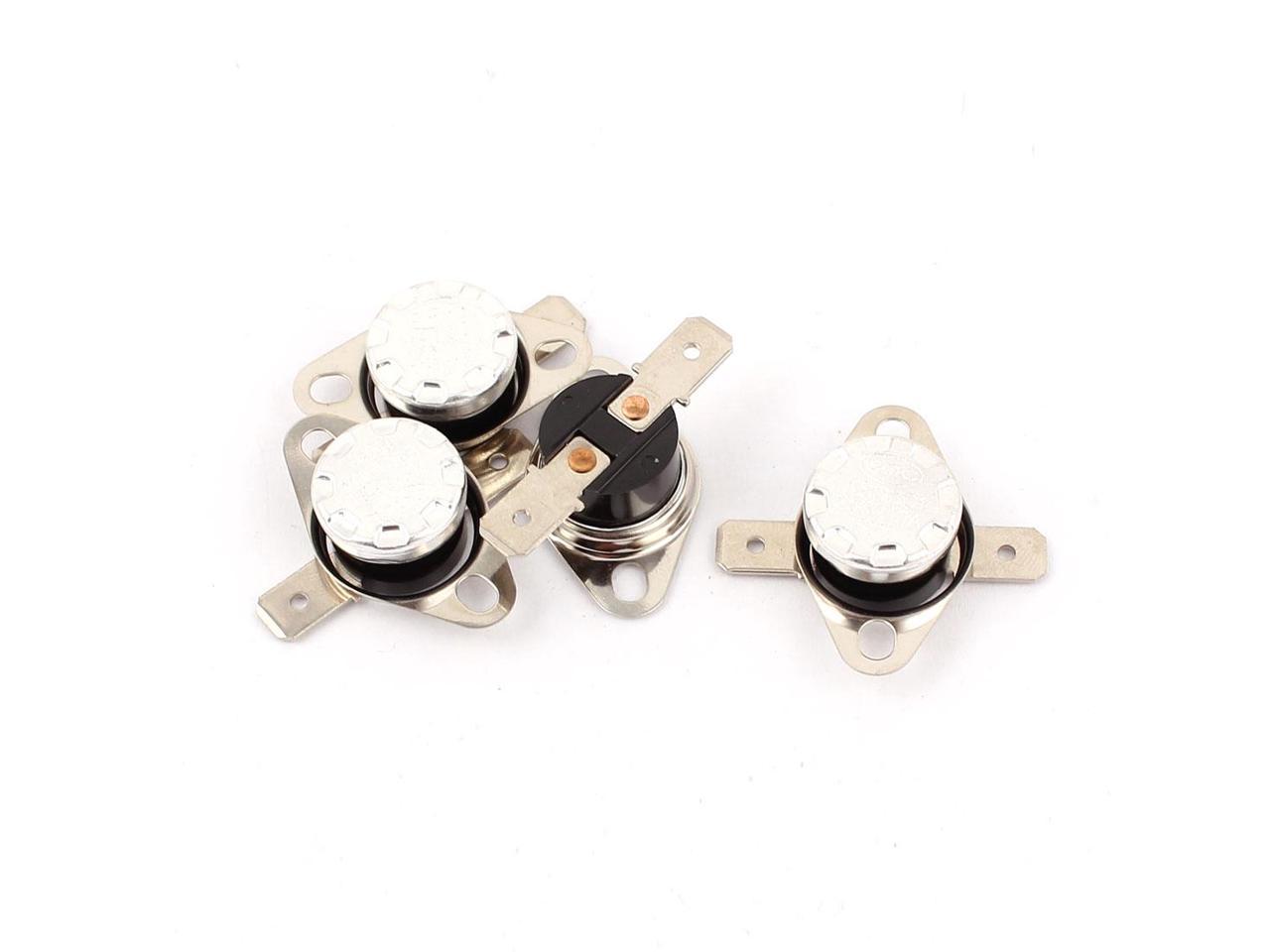 uxcell 4PCS KSD301 40C 104F NO Thermostat Temperature Thermal Control Switch 