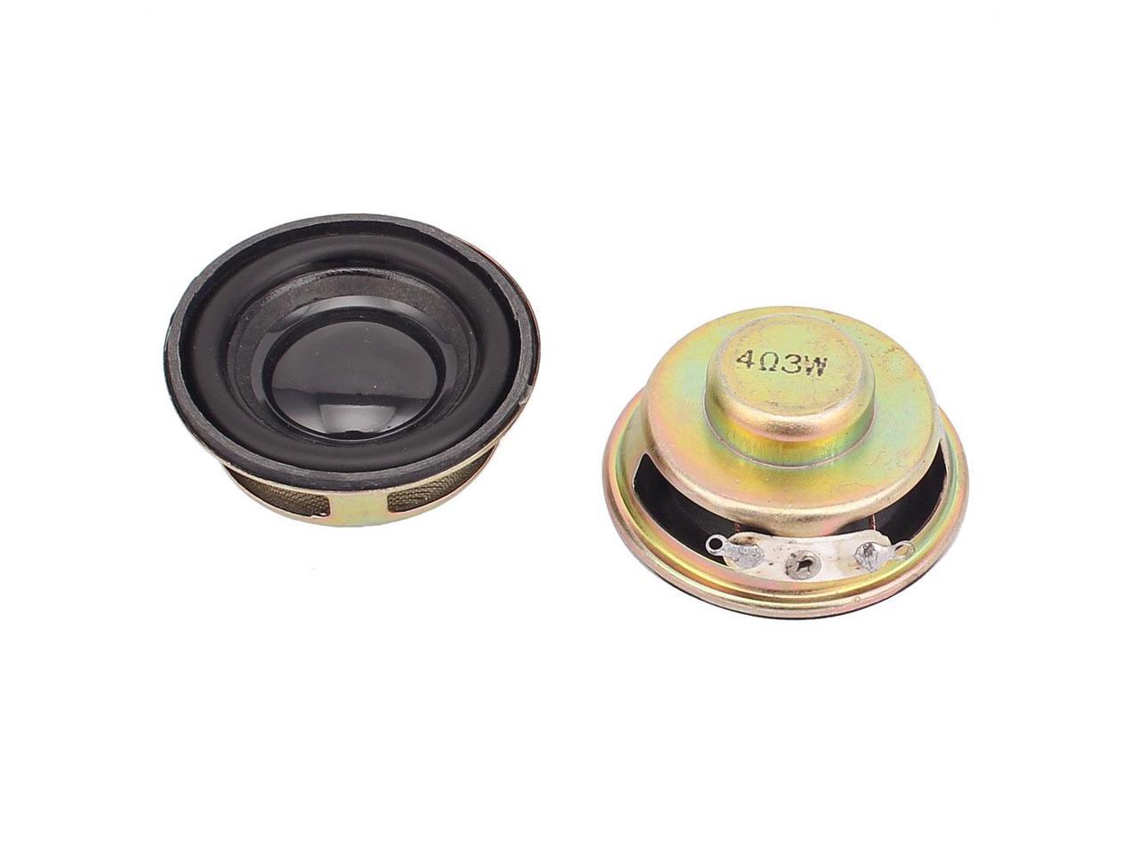 2pcs 52mm 4ohm 3w External Magnet Speaker Horn Dia Aluminum Shell Speaker s464 
