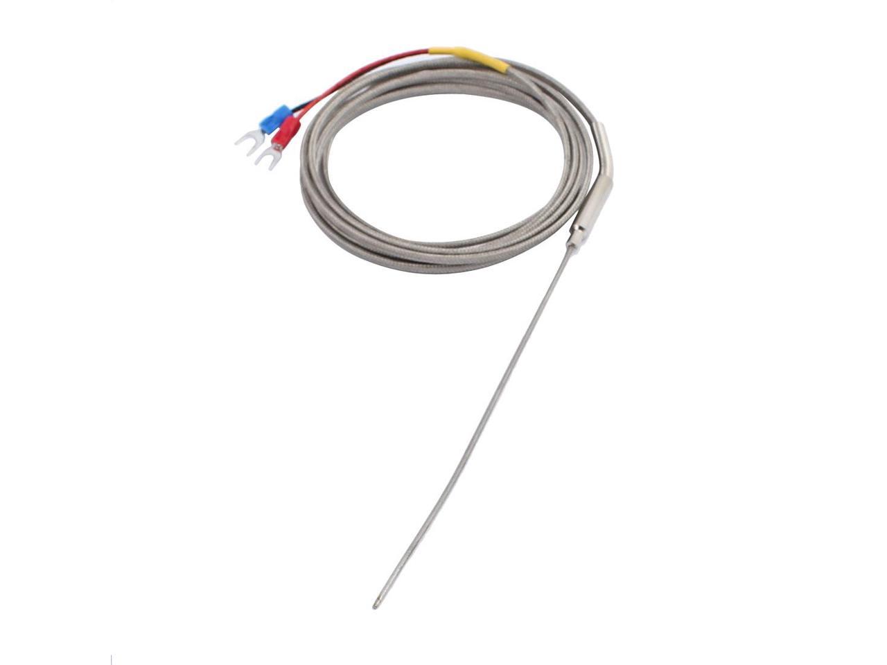 2 M Wire TEMPRATURE Capteur Thermocouple Sonde K Type 100 mm x 1.5 mm