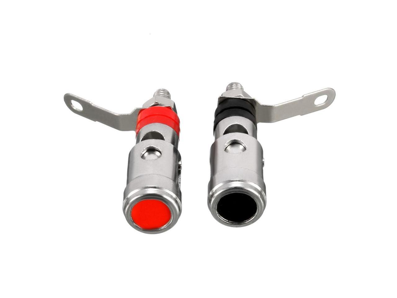 10 Pcs Binding Post M4 Threaded Diameter Spring Loaded Press Type