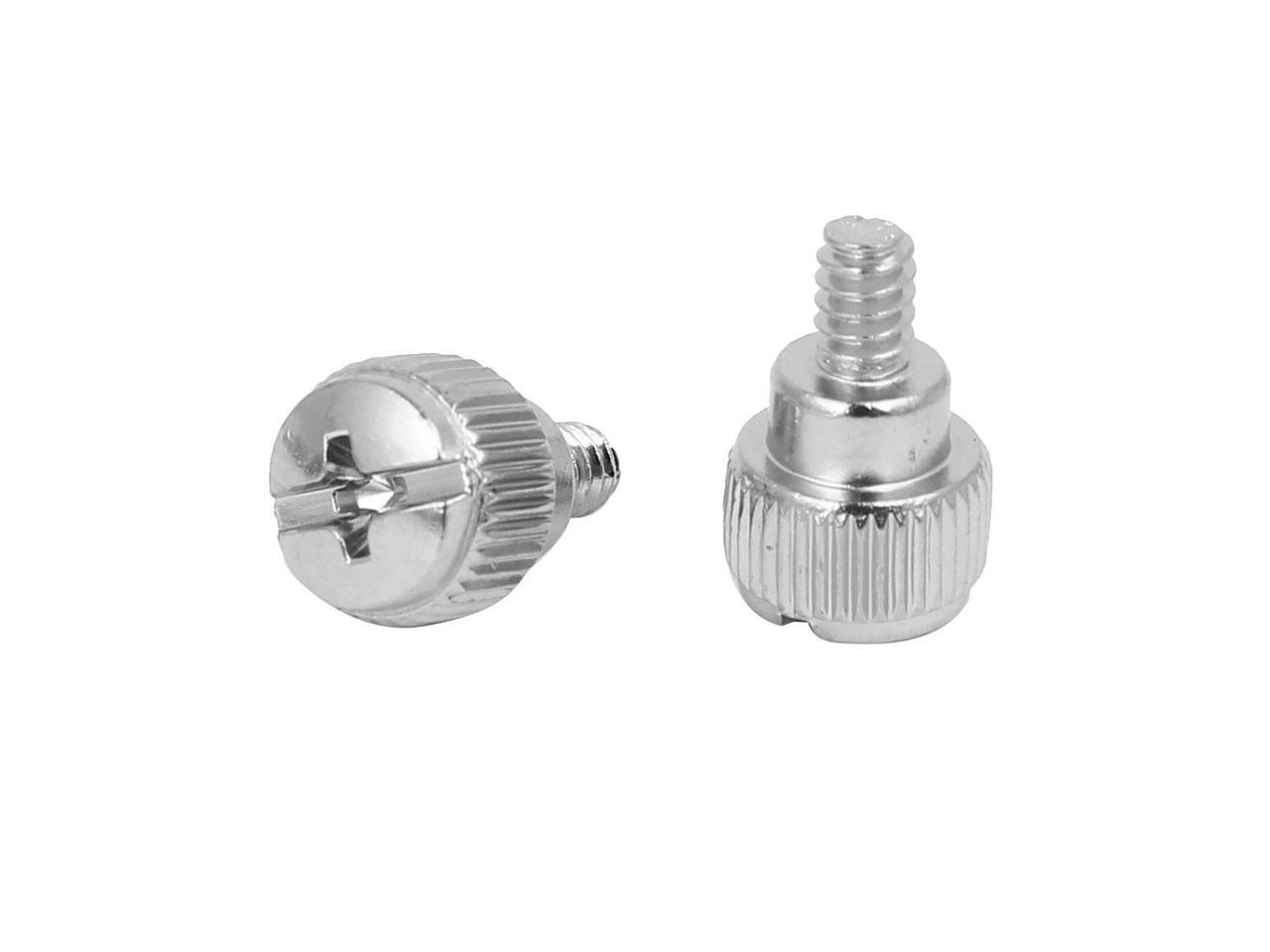 M3.5 632 PC Computer Case Thumbscrews Thumb Screws Silver Tone 20pcs