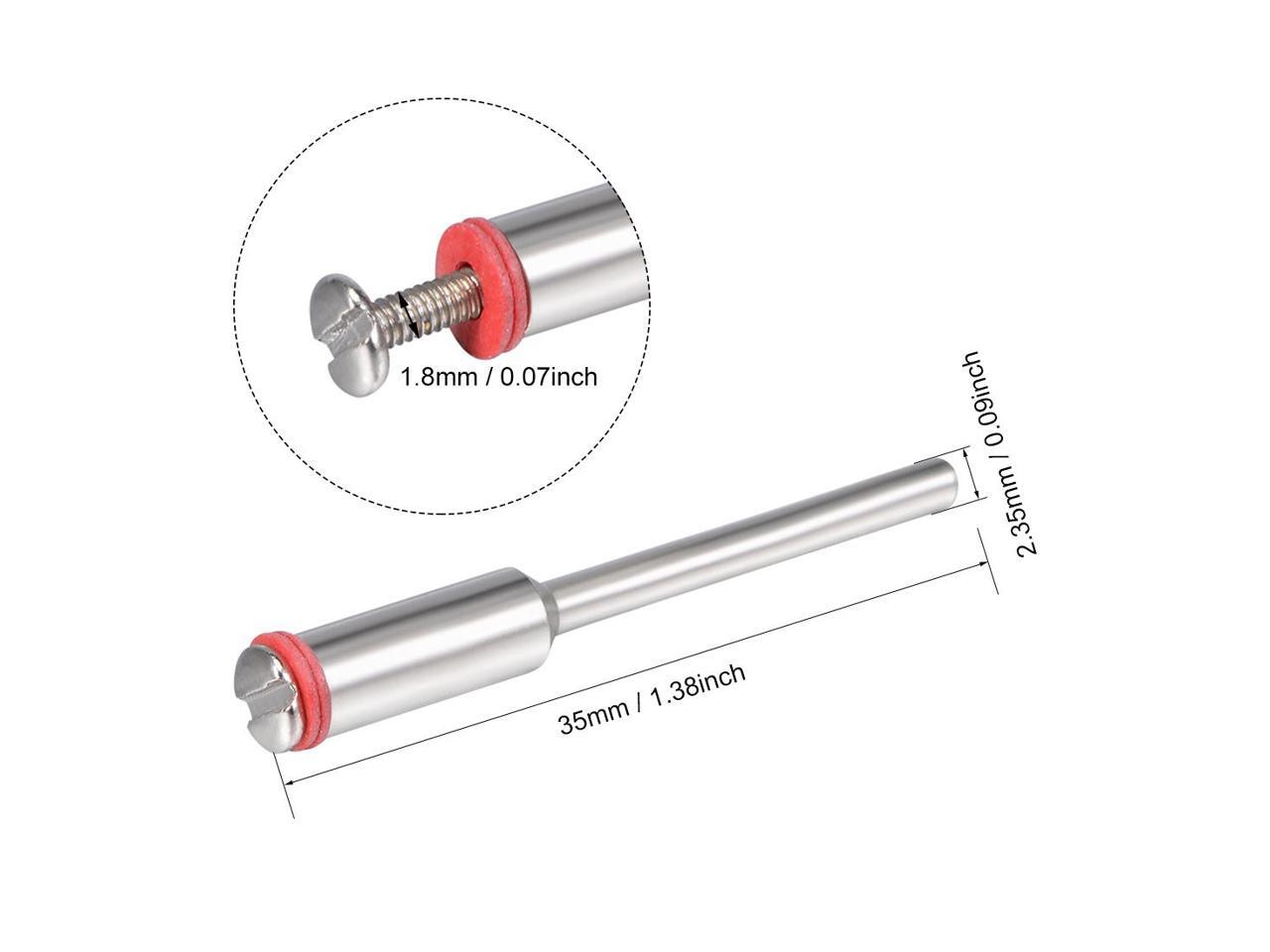 2mm Cutoff Wheel Screw Mandrels 2.35mm Shank Dia Cutting Disc Holder