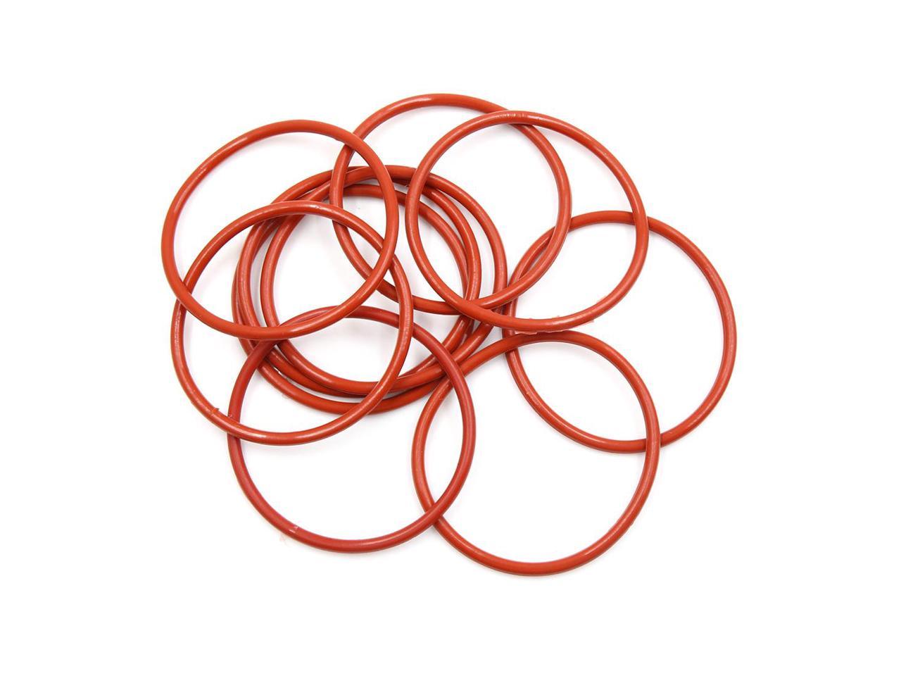 3.3 Feet Select Size Diameter 1.5mm to 12mm VMQ Silicone O-Ring Gaskets Cord 