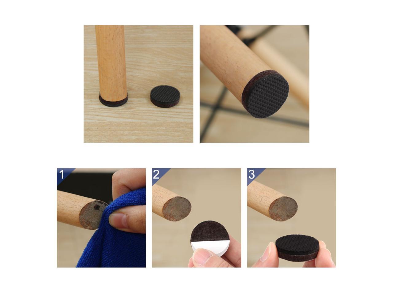 1 1 4 inch felt pads for chair legs