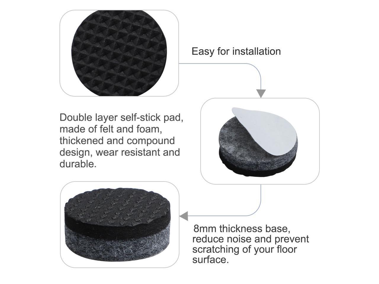 1 1 2 inch felt pads