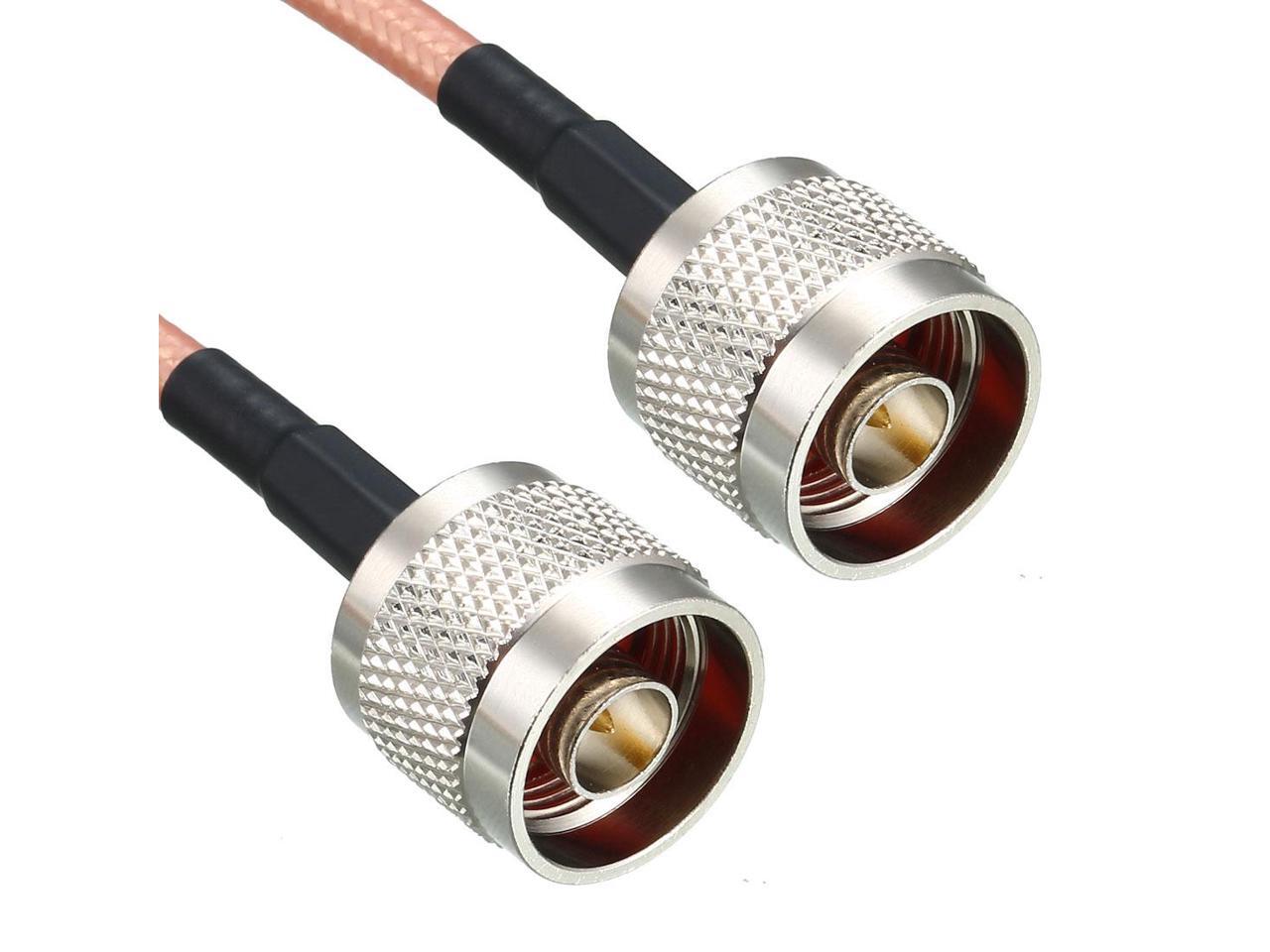 Low Loss RF Coaxial Cable Connection Coax Wire RG142 N Male to N Male