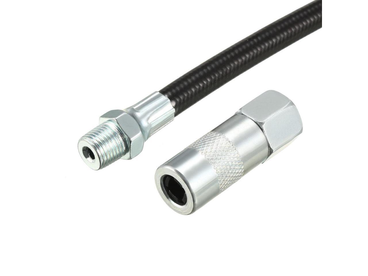 12.9" Flexible Extension Grease Hose Hard Reach Area 4500PSI 1/8" NPT