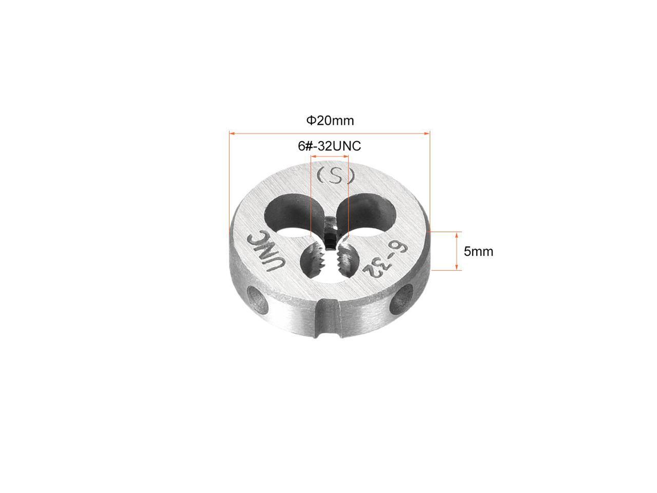 6-32 Combination Die & Die Stock SpeedThreader HSS Right Hand Hand Threading 