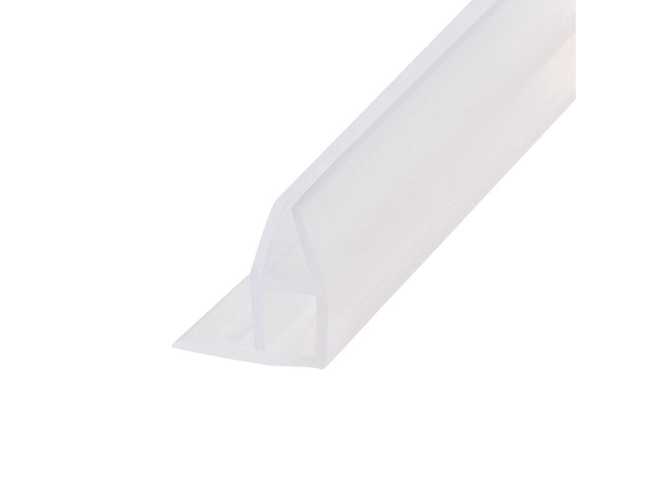 Frameless Glass Shower Door Sweep Door Corner Side Seal Strip Corner