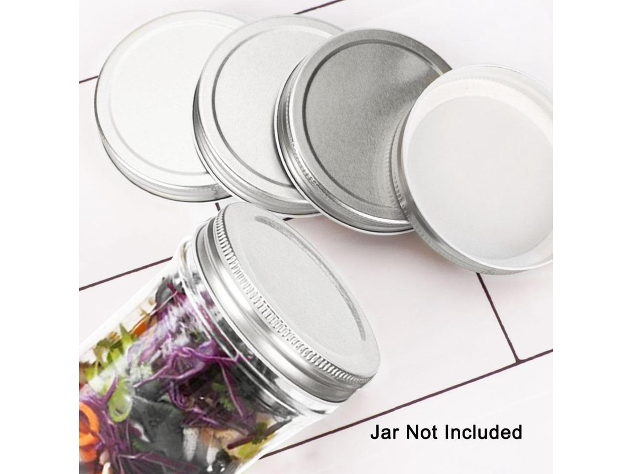 Details about   .10/20x CANNING JAR LIDS & RINGS SET WIDE MOUTH Tank Cans Ball SILVER/GOLD Kits. 