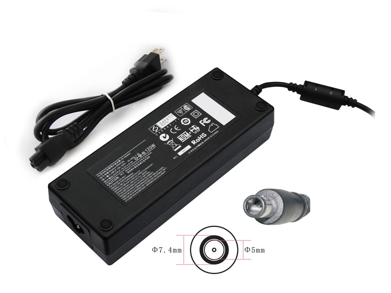 Genuine HP 608426-001 609941-001 PPP016L-E 120W 18.5V 6.5A Laptop AC Adapter 