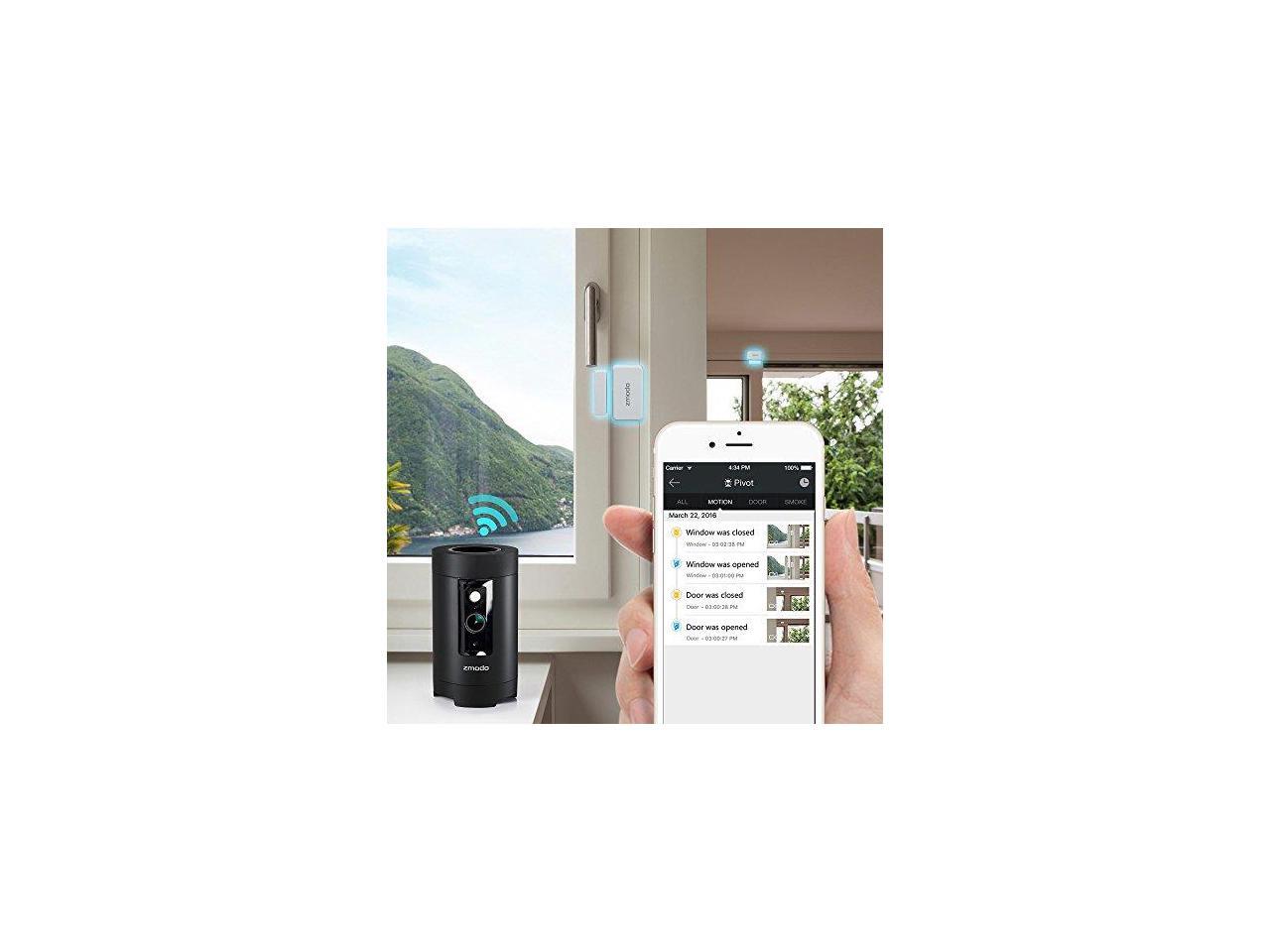 Zmodo Pivot 360 Degree Rotating Wireless HD 1080p Security Camera and
