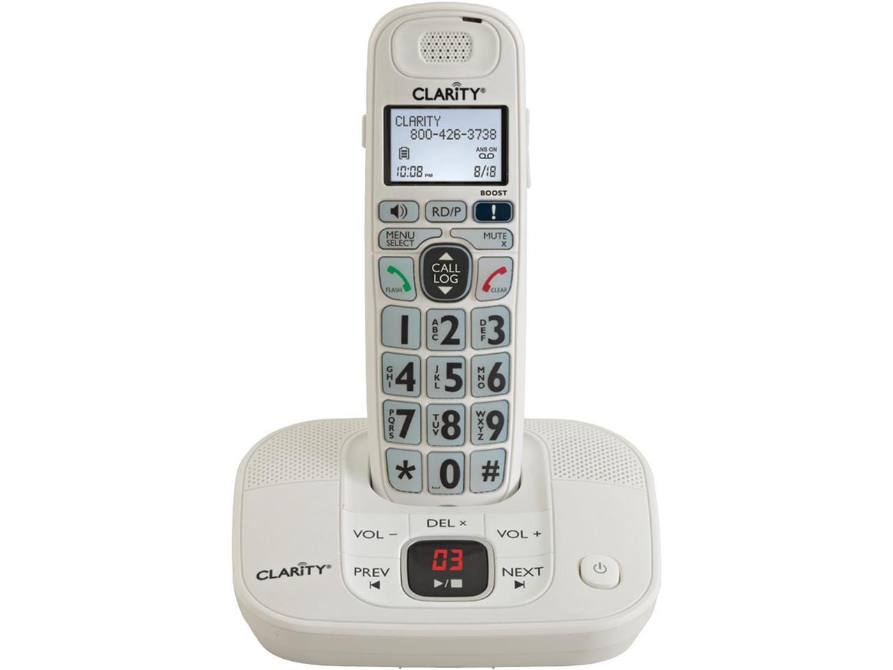 Clarity D714 DECT 6.0 Expandable Amplified Cordless Phone with Caller