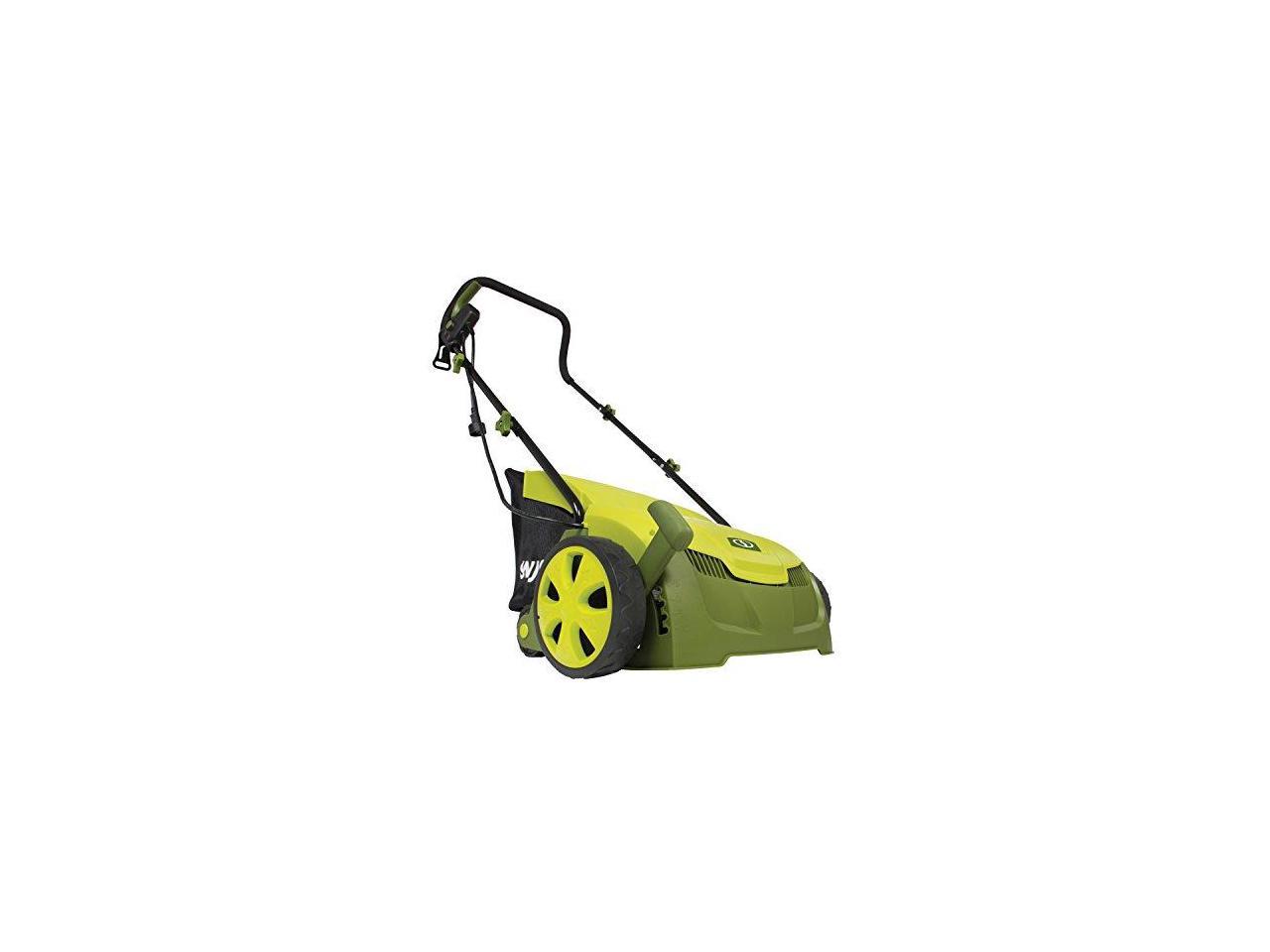 Sun Joe AJ801E Electric Lawn Dethatcher w/ Collection Bag | 13 inch ...