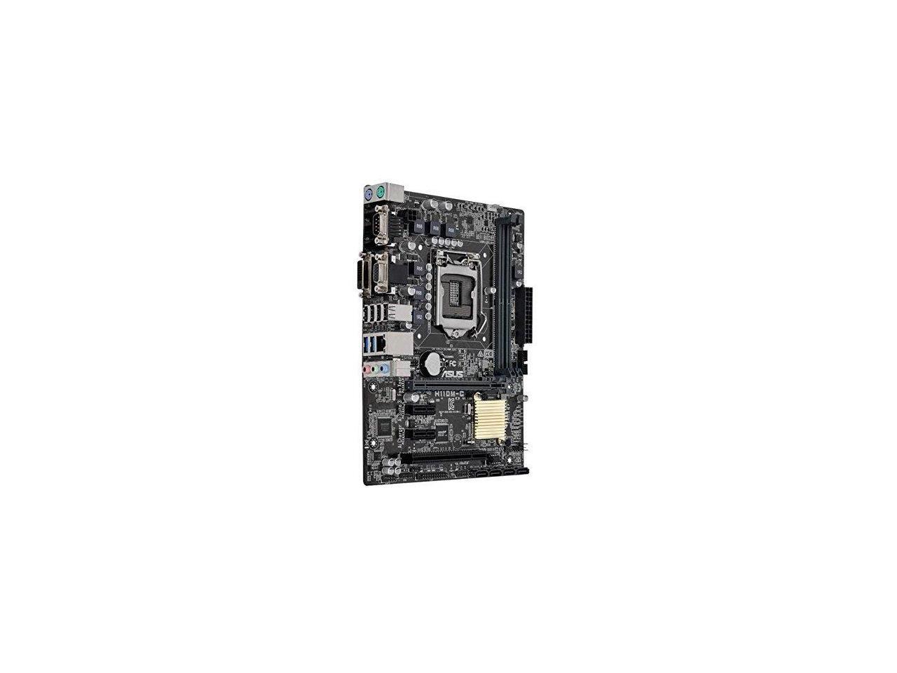 Asus Motherboard H110MC/CSM/C/SI LGA1151 DDR4 PCI Express SATA USB 3.0