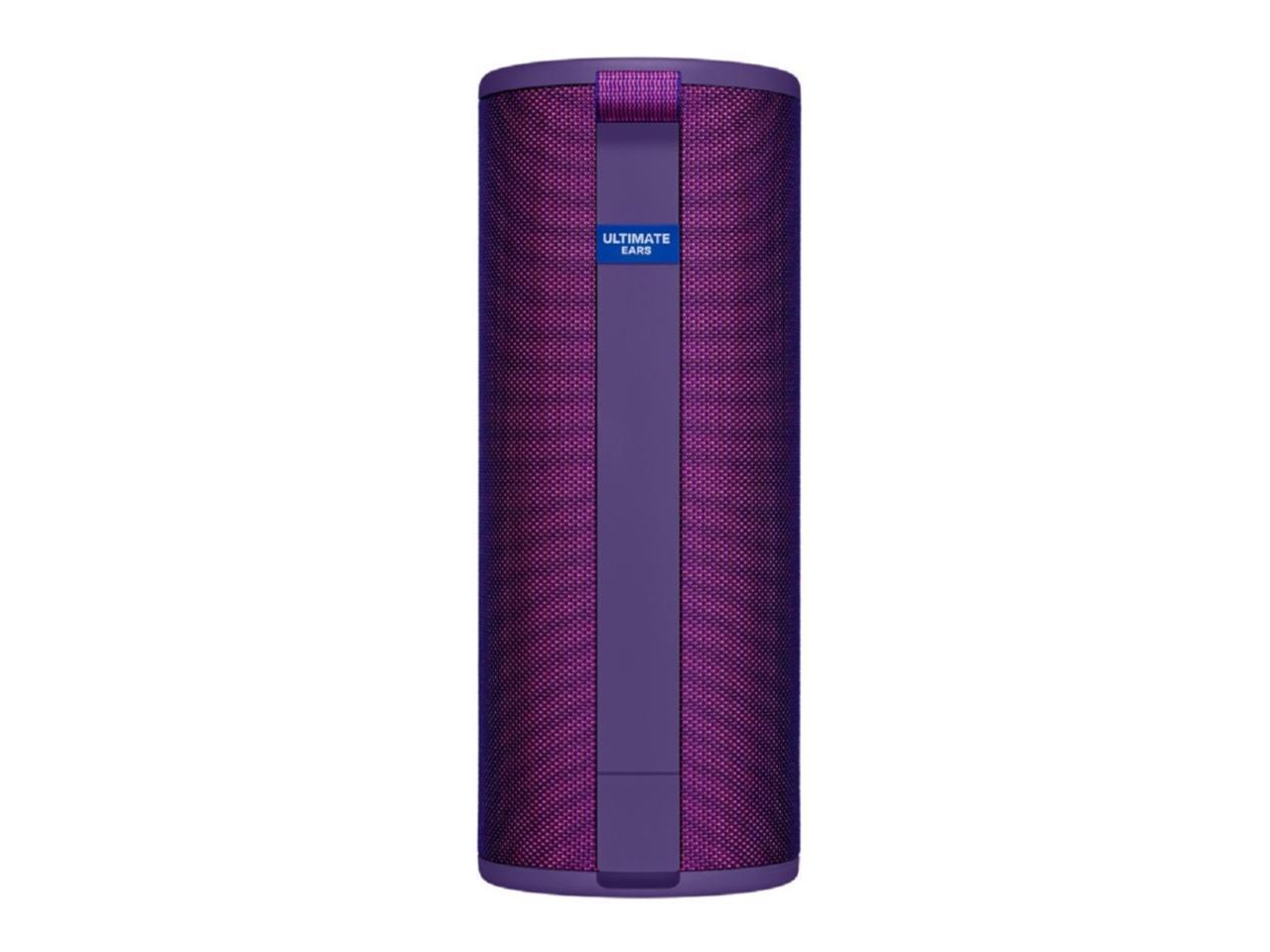Ultimate Ears BOOM 3 Bluetooth Speaker (Ultraviolet Purple) w/ Wall