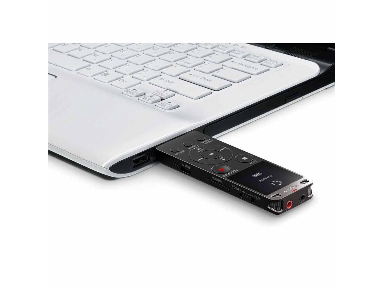 Sony ICDUX560 Digital Voice Recorder with Builtin USB (Black