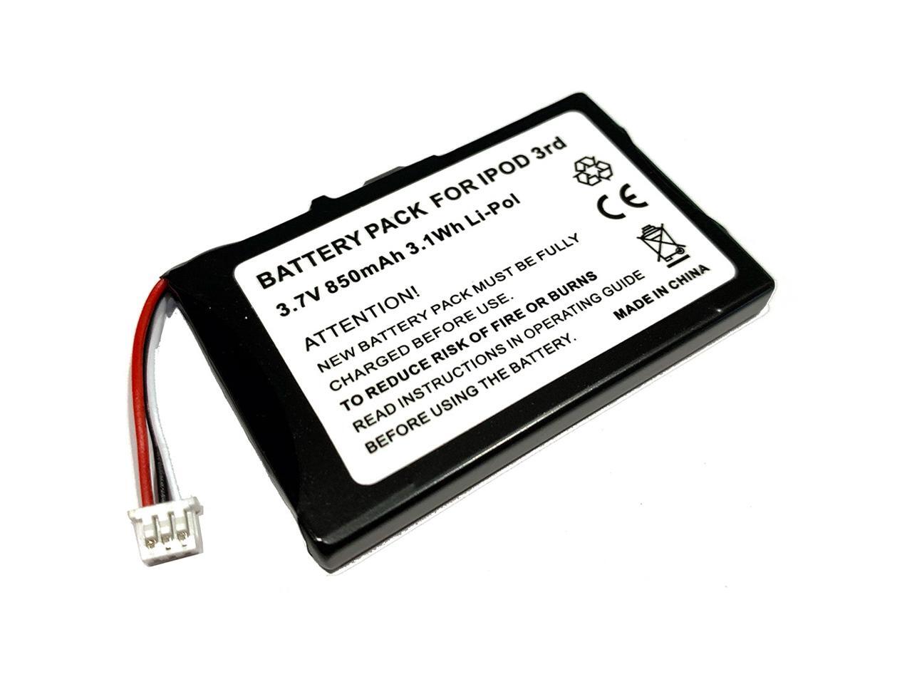 E225846 iPod 40GB M9245LL//A Part NO 616-0159 iPod 20GB M9244LL//A iPod 3th Generation iPod 15GB M9460LL//A Battery Replacement for Apple iPod 10GB M8976LL//A iPod 30GB M8948LL//A