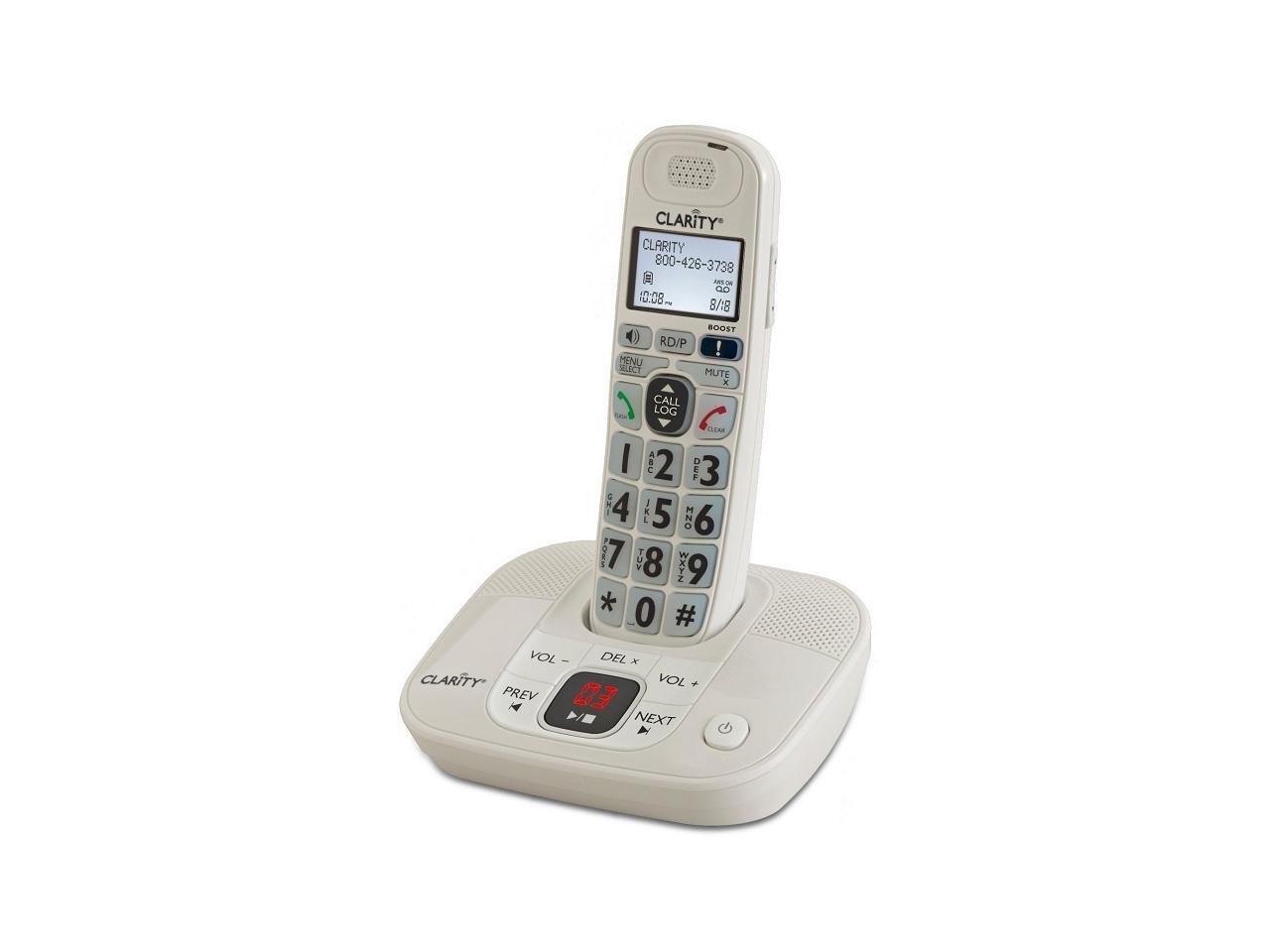 Clarity D714 DECT 6.0 Expandable Amplified Cordless Phone with Caller