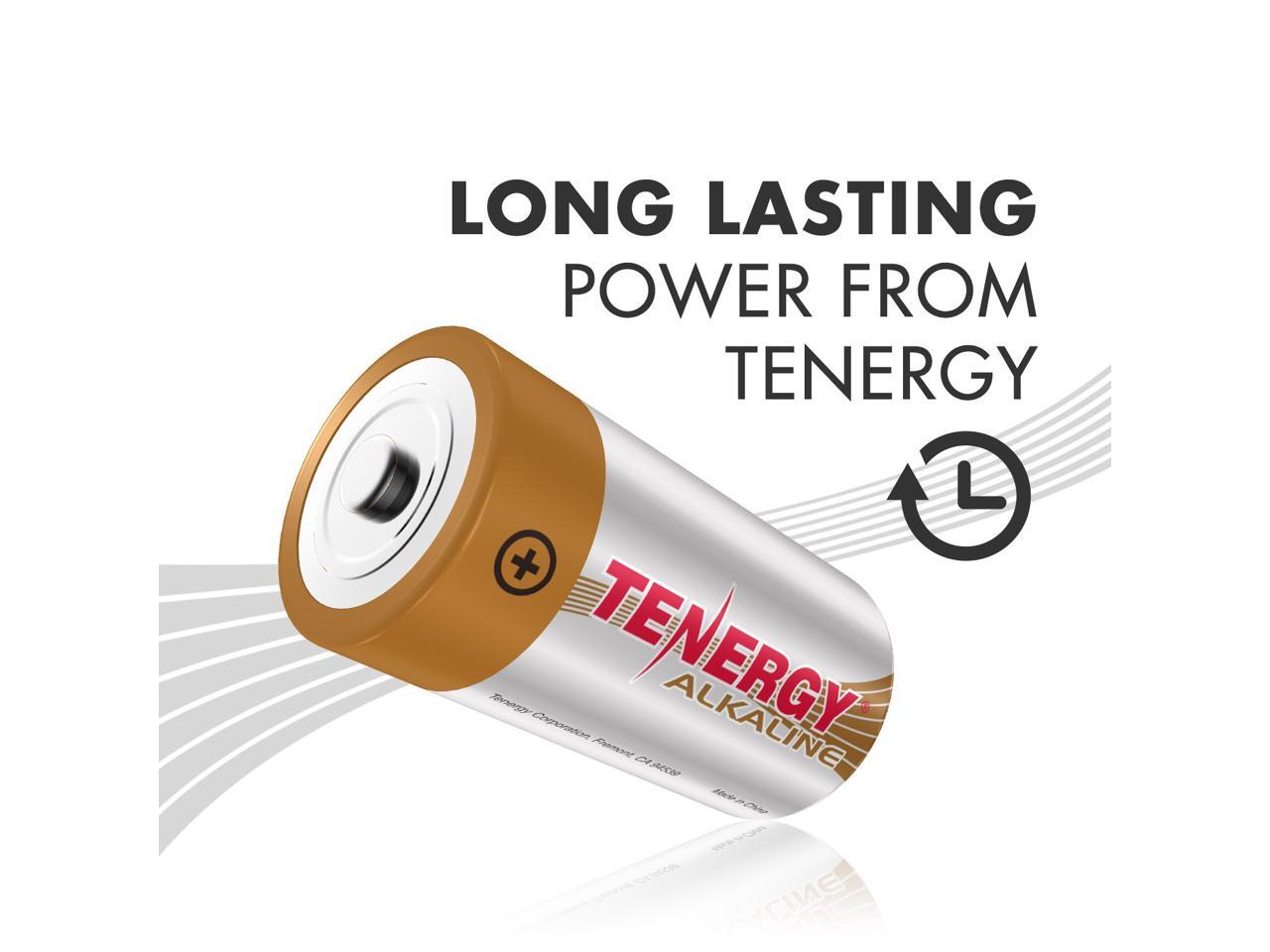 Tenergy 1.5V C Alkaline LR14 Battery, High Performance C Non