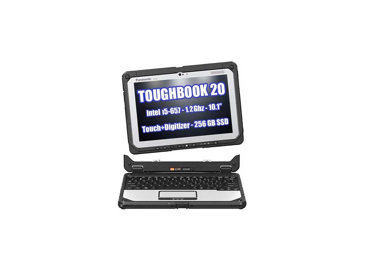 Panasonic Toughbook Cf 20 1 2ghz 4g Lte Emissive Backlit Keyboard