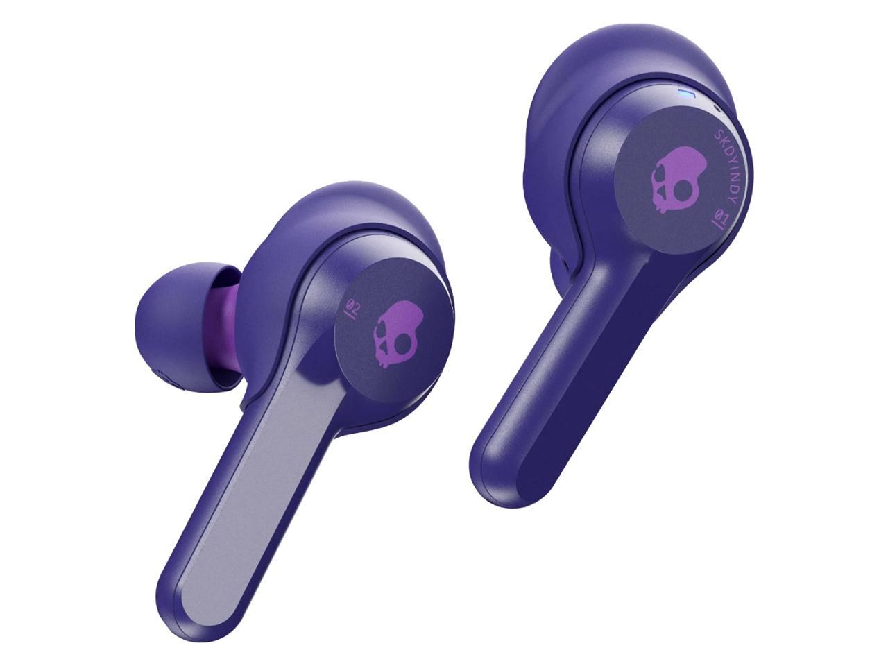 skullcandy indy true wireless earbuds purple