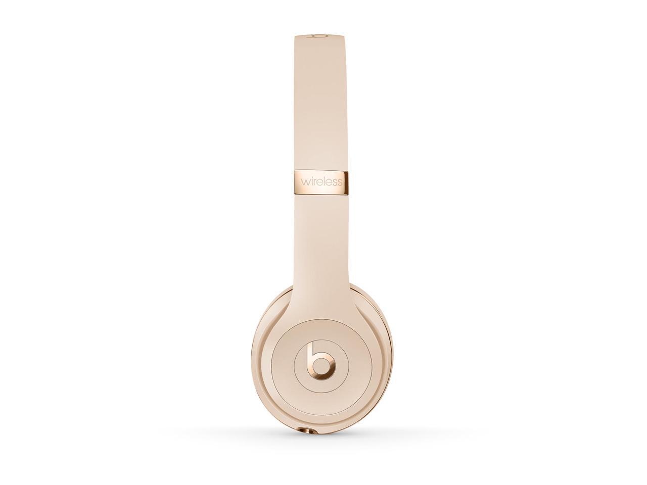beats solo 3 satin gold