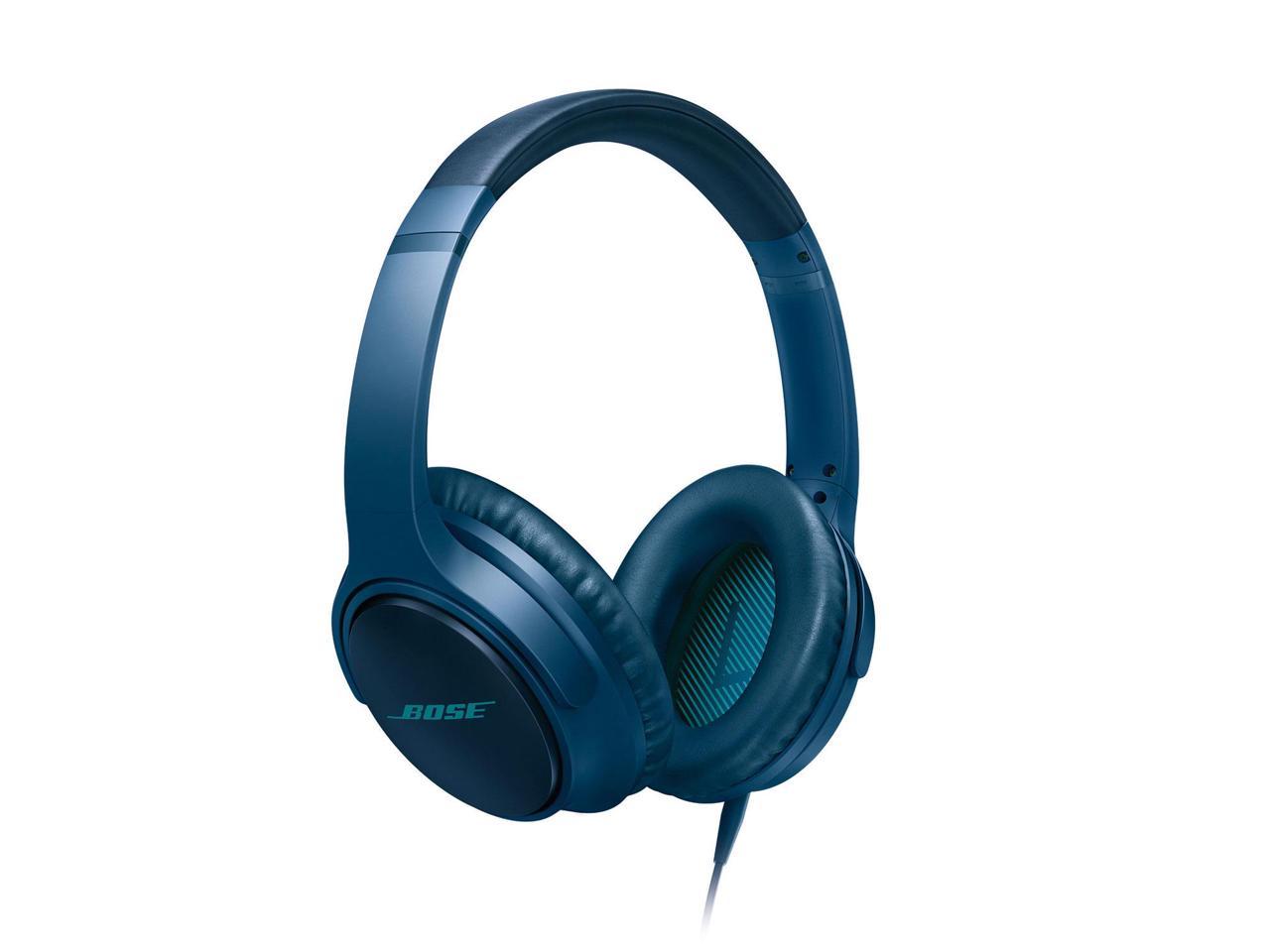 Bose Soundtrue Around Ear Headphones Ii Navy Blue Samsung Android Devices Newegg Com