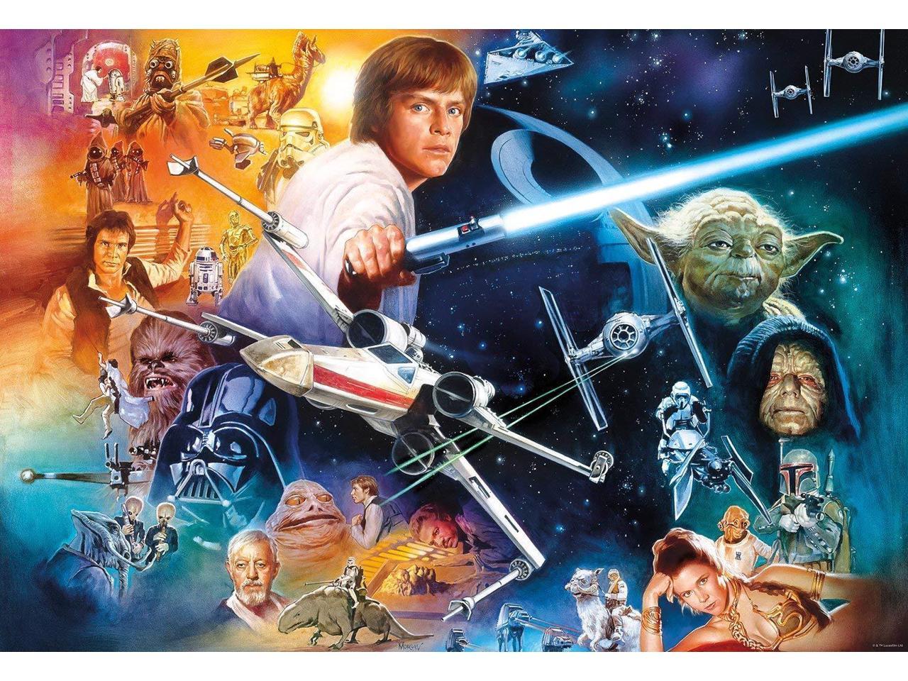 Buffalo Games Star Wars The Force Is Strong With This One 2000 Piece Jigsaw Puzzle Newegg Com