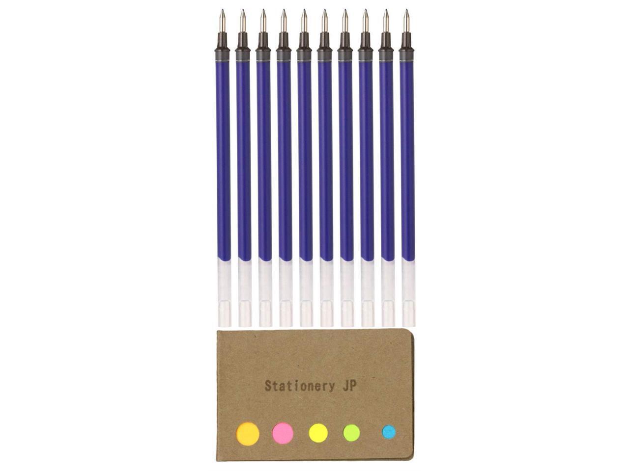 Uni-Ball UMR-1-05 Refills for Signo Gel Ink Ballpoint Pen Sticky Notes Value Set 10-Pack 0.5mm Blue Ink UM-151 DX Uni-Ball UMR-1-05 Refills for Signo Gel Ink Ballpoint Pen Sticky Notes Value Set 10-Pack 0.5mm Blue Ink UM-151 DX