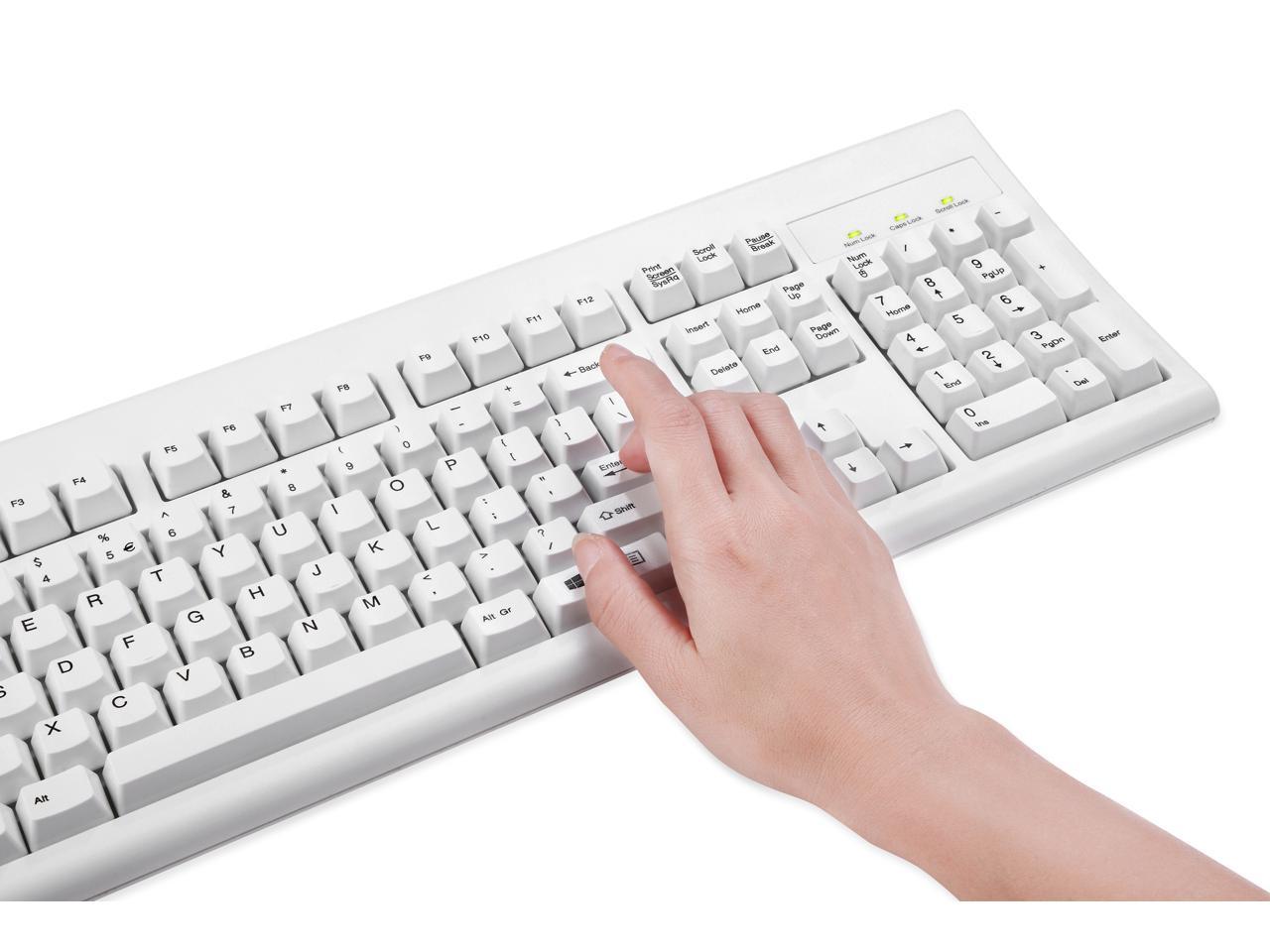 standard keyboard layout