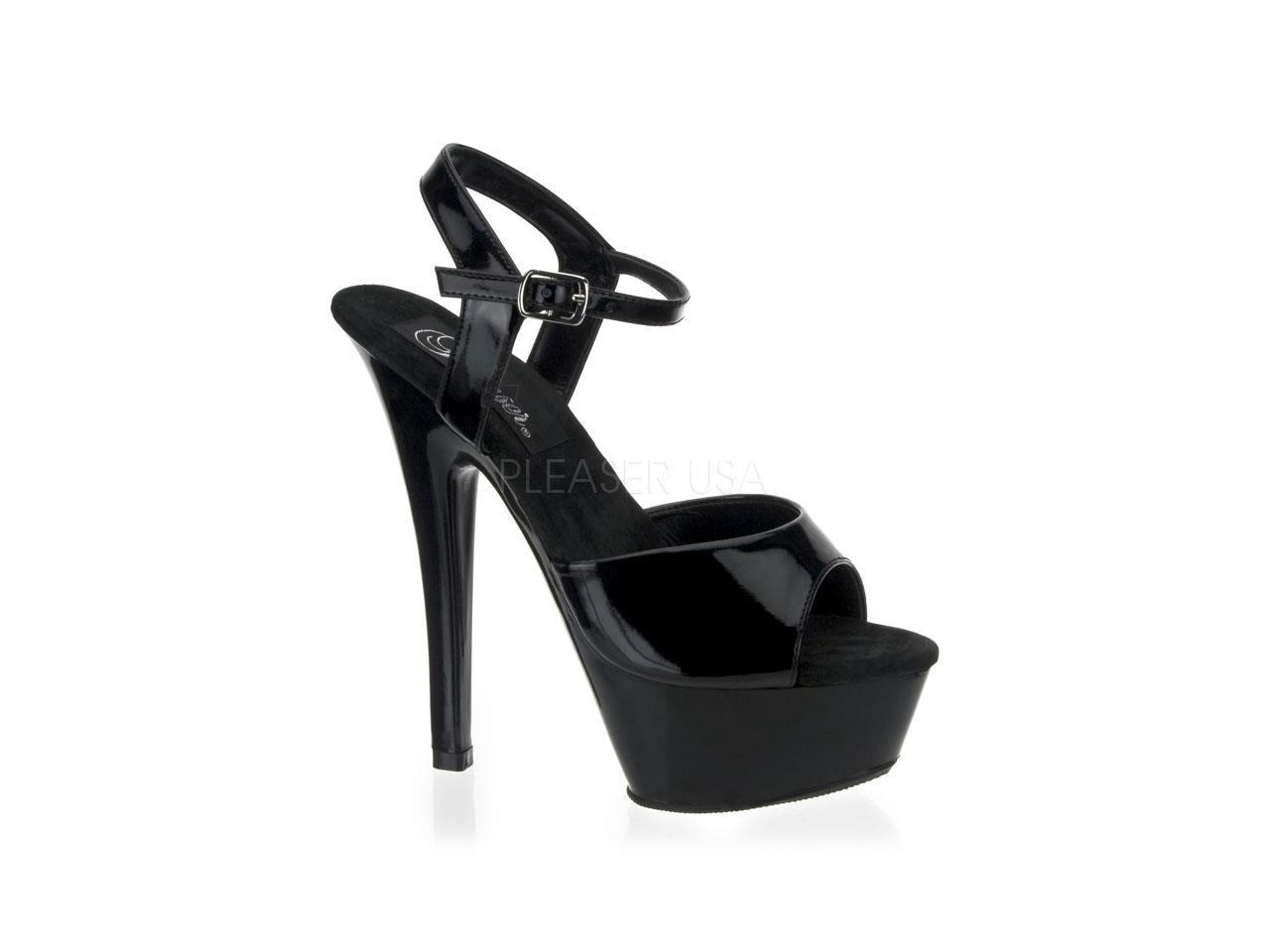 black strappy heels size 12
