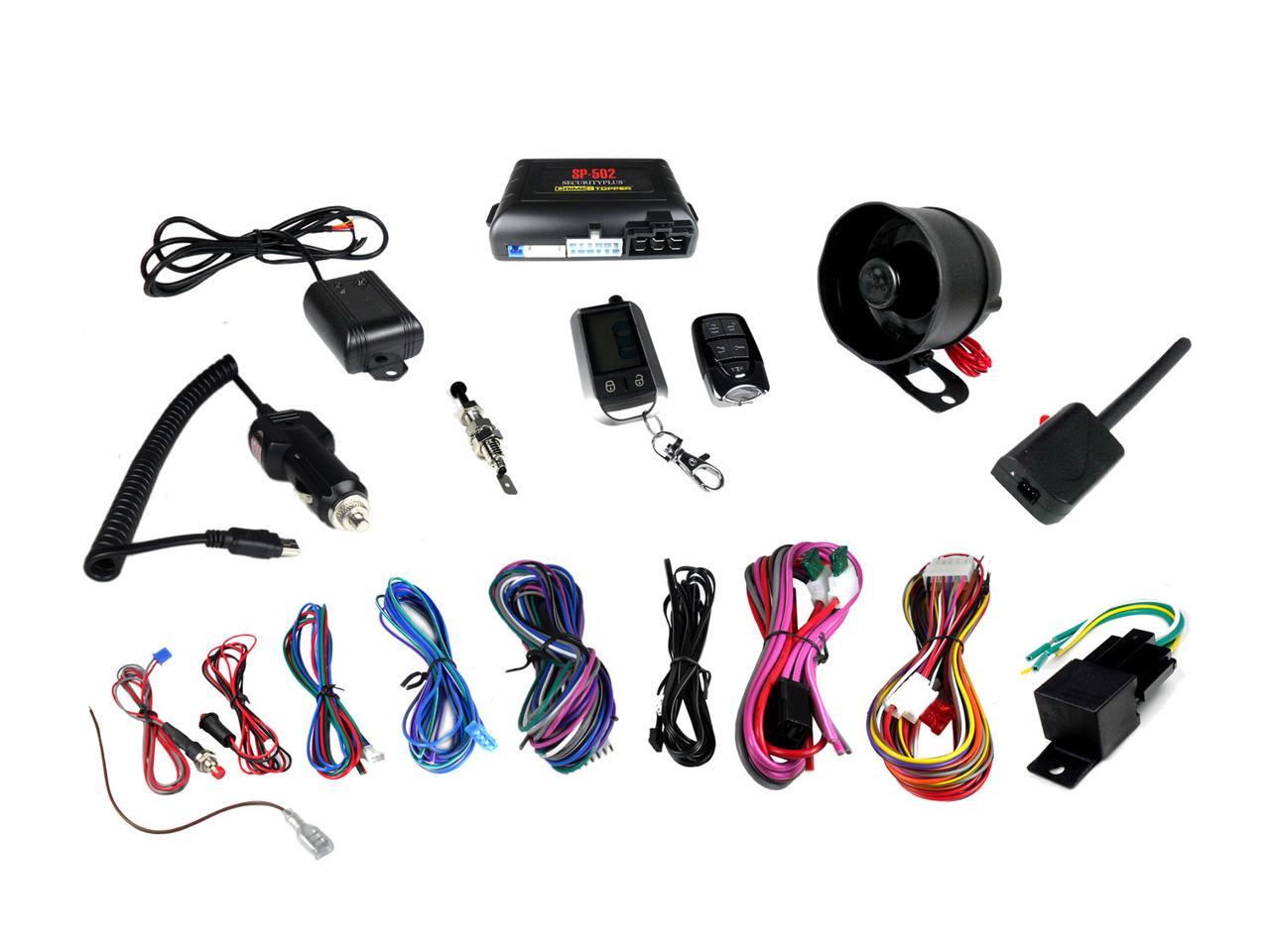 CrimeStopper SP502 2Way Deluxe Car Security System with 2Stage