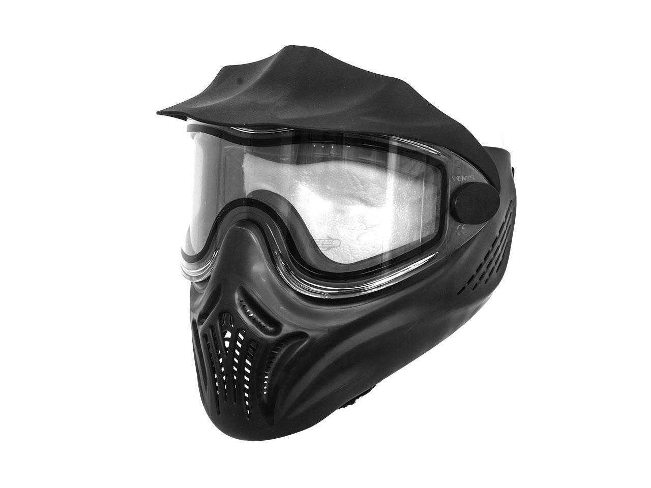 Outdoor Empire Invert Helix Paintball Goggle Mask w/ Single Anti-Fog Lens Black 