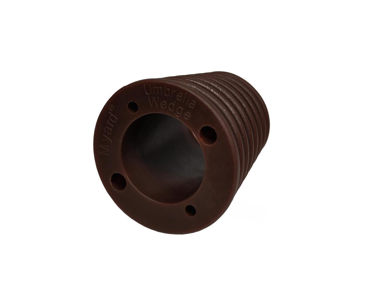 Myard MP UW35H4DBR Umbrella Cone Wedge Spacer for Patio Table Hole