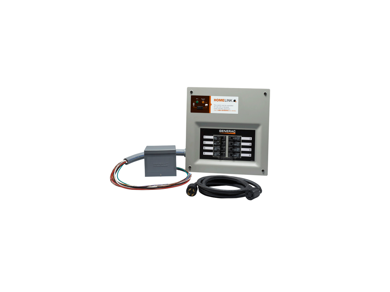 Generac 30 Amp indoor transfer switch kit for 810 circuit Model 6853