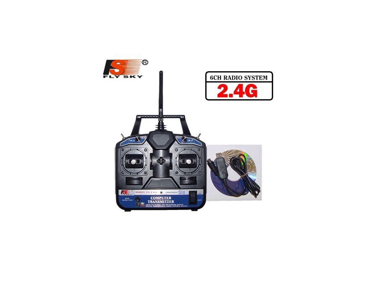 rc transmitter and receiver 6ch 2.4 ghz