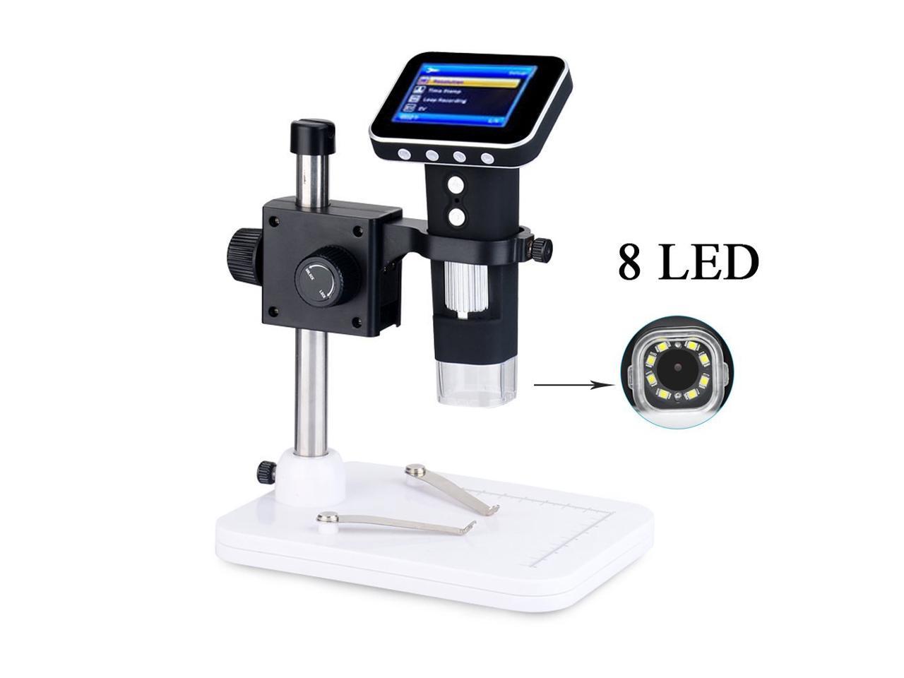 Plugable USB 2.0 Digital Microscope with Flexible Arm Stand Refurbished 