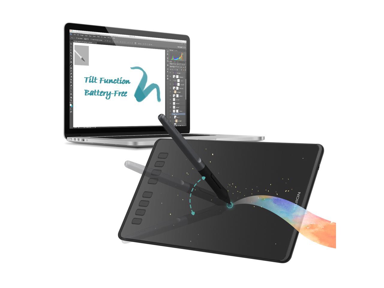 Huion Inspiroy H950P Graphics Drawing Tablet With Tilt Feature - Newegg.com