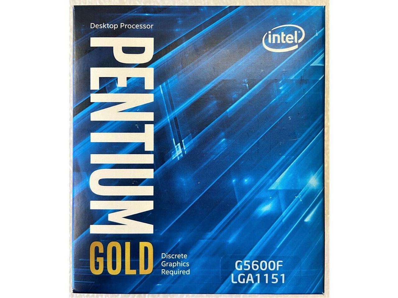 Intel pentium g5600f обзор