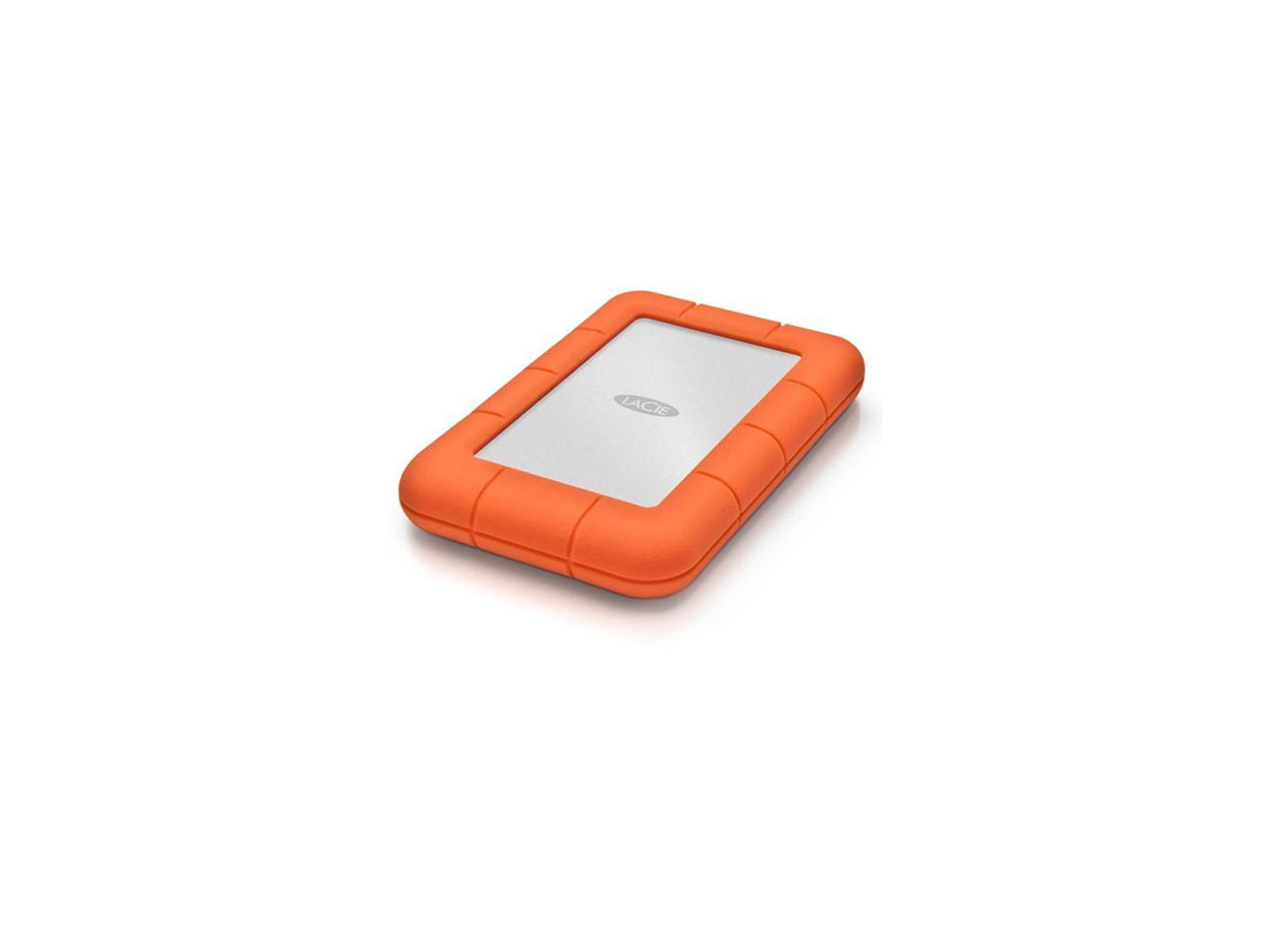 Open Box LaCie 2TB Rugged Mini External Hard Drive USB 3.0 Model