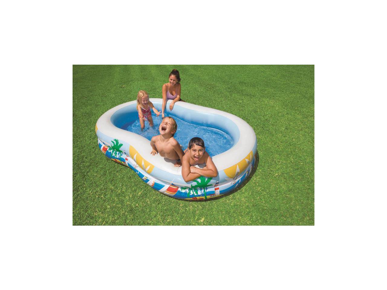 intex swim center paradise inflatable pool