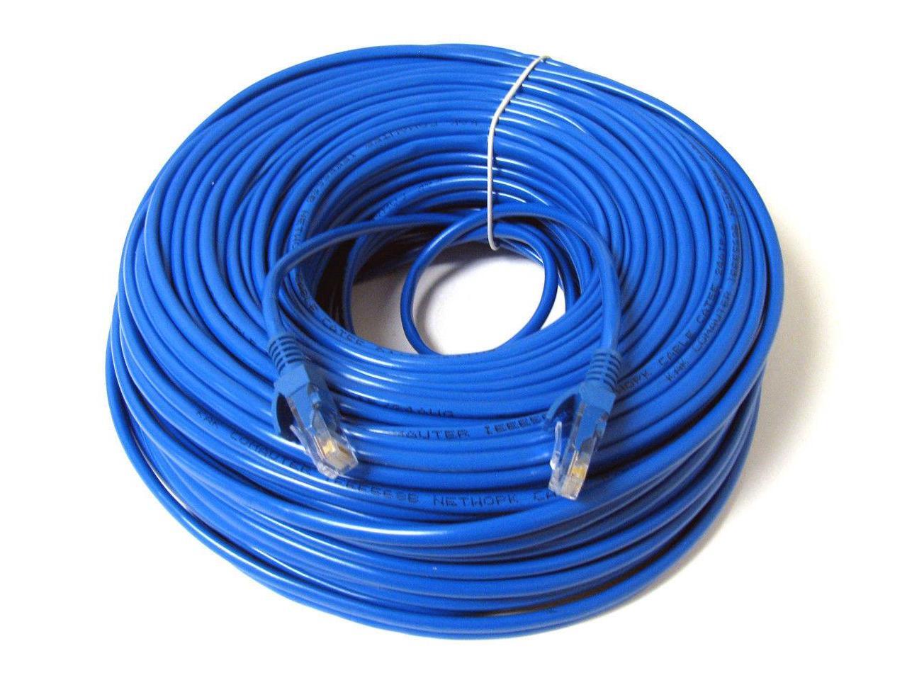 100ft 100 FEET Cat6 RJ45 Lan Network Ethernet Patch Cable Blue foot #102038 100ft 100 FEET Cat6 RJ45 Lan Network Ethernet Patch Cable Blue foot #102038