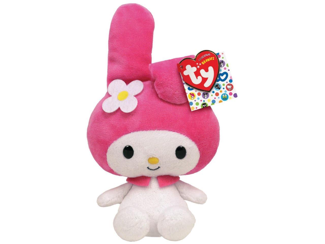 my melody hello kitty plush