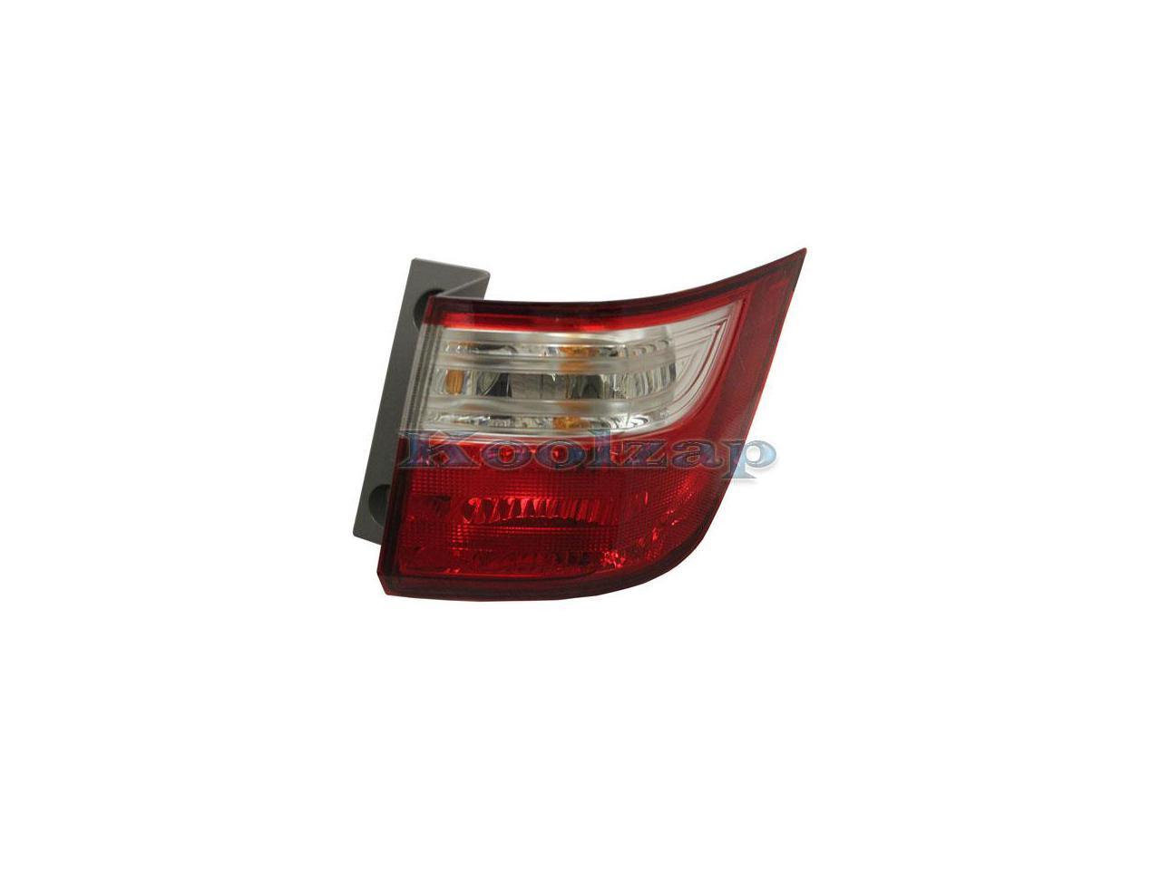 2011-2012-2013 Honda Odyssey Taillight Taillamp Rear Brake Tail Light Lamp (Quarter Panel Outer 2012 Honda Odyssey Rear Brake Light Bulb